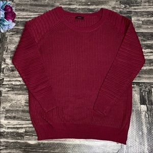 MARK. Red wine sweater Size